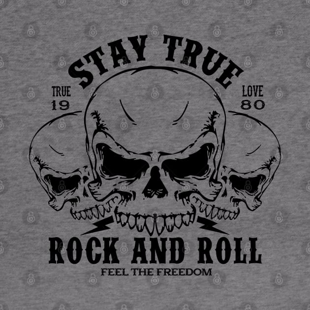 Stay true true love 1980 rock and roll feel the freedom by mohamadbaradai